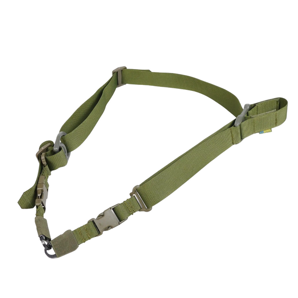 Ремінь 2-точковий Kiborg Gun Sling G-2 з пряжкою швидкого регулювання Triple-X Olive 8030 фото