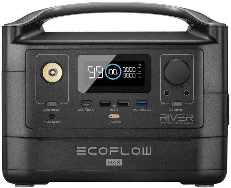 Зарядна станція EcoFlow RIVER Max 693 фото