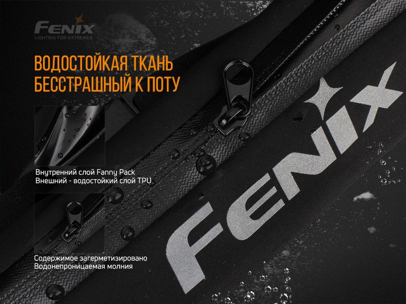 Поясная сумка Fenix AFB-10 черная 46128 фото