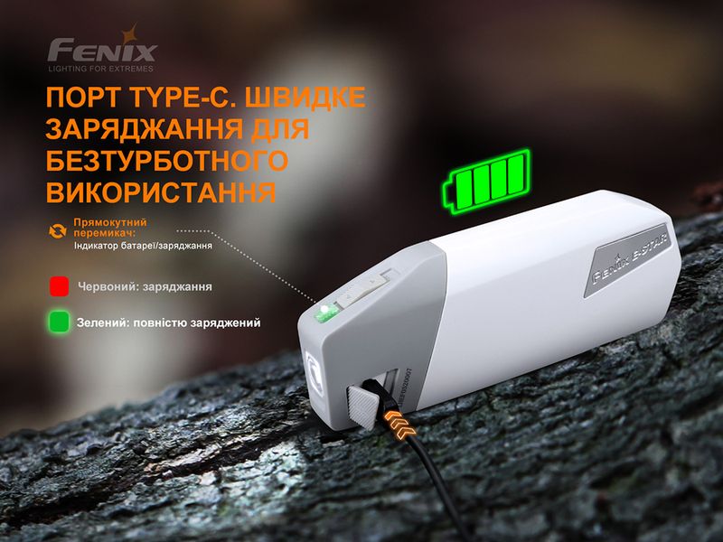 Ліхтар ручний з автономним живленням Fenix E-STAR 59357 фото