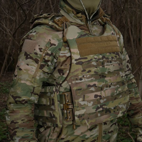 Бронежилет Militex Modular X-1 (Збільшена площа захисту) Multicam USA original (без підсумків) 2046 фото