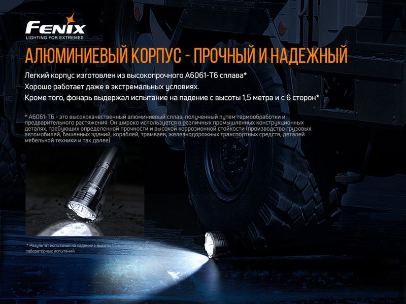 Ліхтар ручний Fenix LR50R 52367 фото