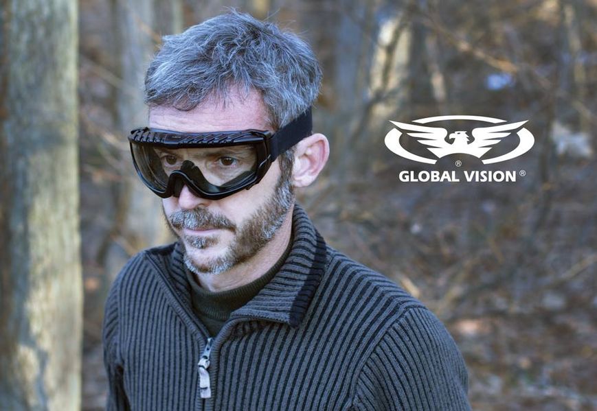 Окуляри захисні з ущільнювачем Global Vision Ballistech-1 (clear) Anti-Fog, прозорі 1БАЛ1-10 фото