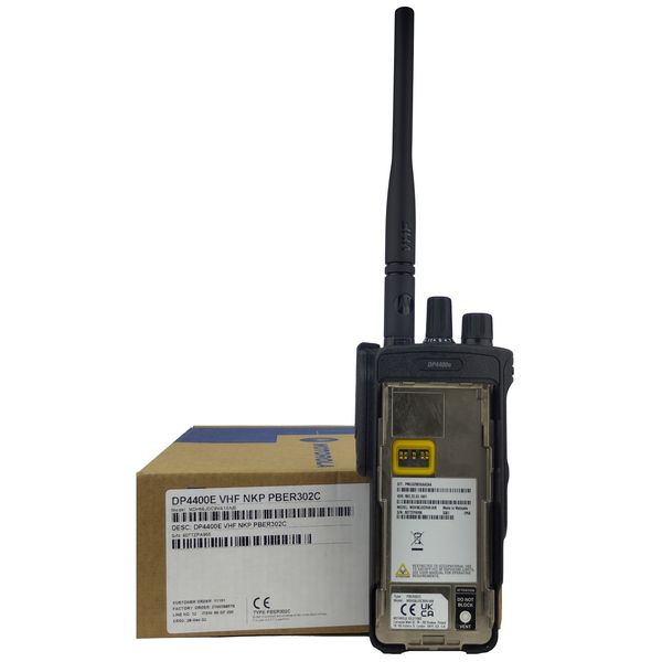 Професійна цифрова портативна рація Motorola DP4400e VHF Li-Ion 2100 мАг (MDH56JDC9VA1AN) 24490 фото