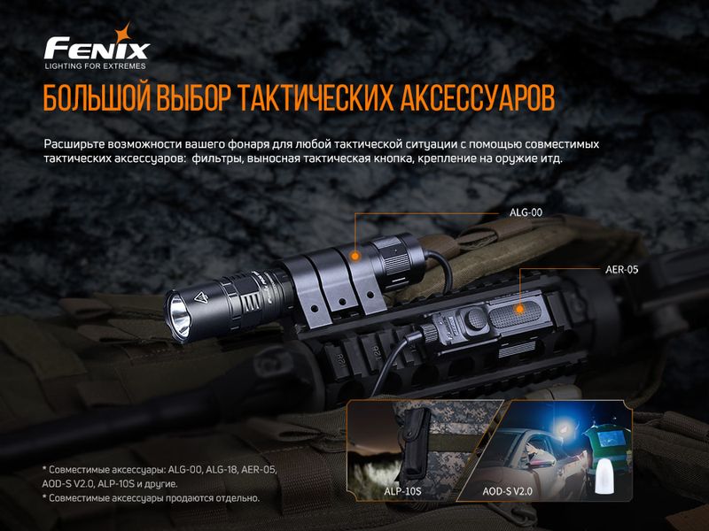 Фонарь ручной Fenix PD36TAC 56216 фото