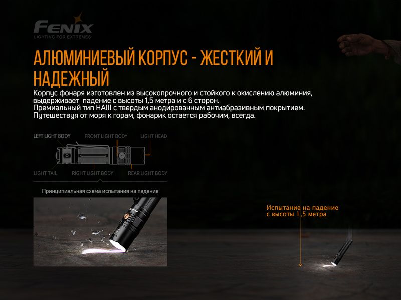 Фонарь ручной Fenix PD36R 45439 фото