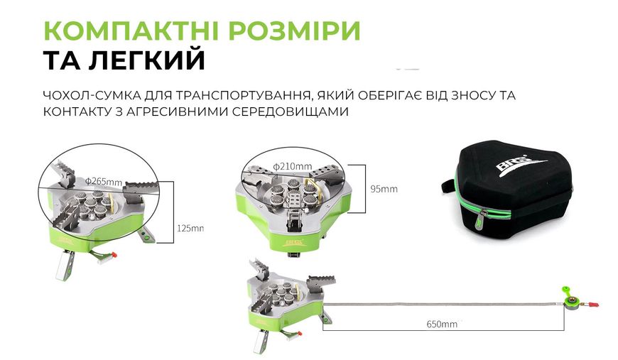 Газовая горелка BRS-71 61496 фото