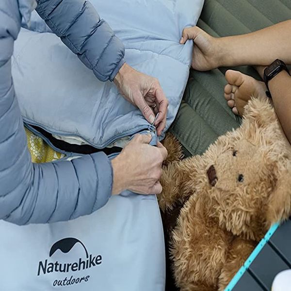 Спальник дитячий Naturehike С300 NH21MSD01, жовтий 62928 фото