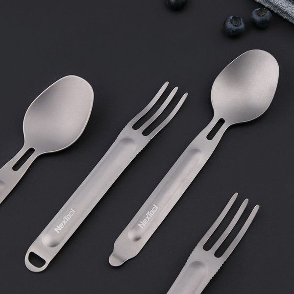 Столовий прибор NexTool Outdoor Spoon Fork KT5525 50651 фото