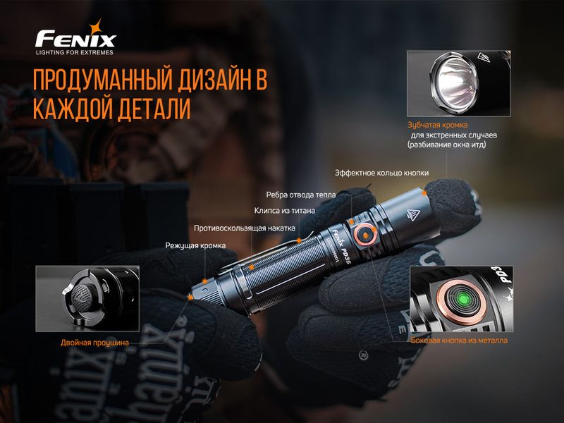 Фонарь ручной Fenix PD35 V3.0 57028 фото