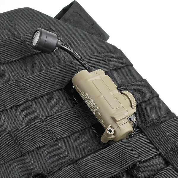 Фонарь тактический на шлем / MOLLE Sidewinder MPLS 5LED + IFF маячок 7142 фото