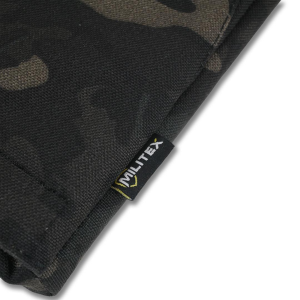 Каремат-сидушка Militex 20mm Cordura Black Multicam під броню 8123 фото