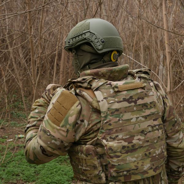 Бронекомплект Militex з балістичним захистом 1 клас захисту cordura USA Multicam 50500 фото