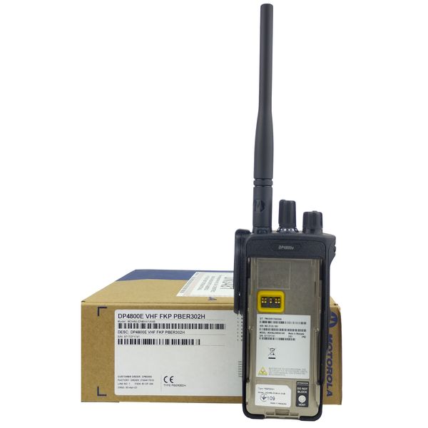 Професійна цифрова портативна рація Motorola DP4800e VHF Li-Ion 2450 мАг (MDH56JDN9VA1AN) 25390 фото