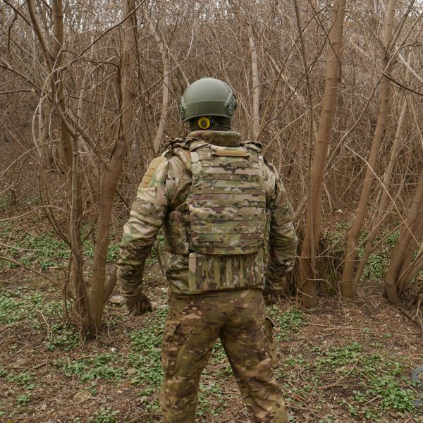 Бронекомплект Militex з балістичним захистом 1 клас захисту cordura USA Multicam 50500 фото