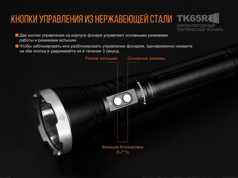 Фонарь ручной Fenix TK65R 45163 фото