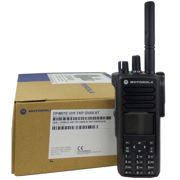 Профессиональная цифровая портативная рация Motorola DP4801e UHF Li-Ion 2450 мАч (MDH56RDN9RA1AN) 25400 фото