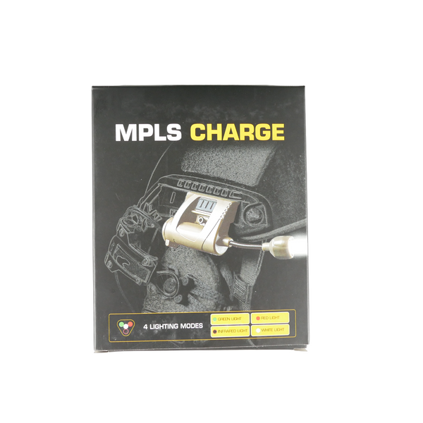 Ліхтар CHARGE на шолом з кріпленням MOLLE/PALS CR123A Койот 7082-К фото