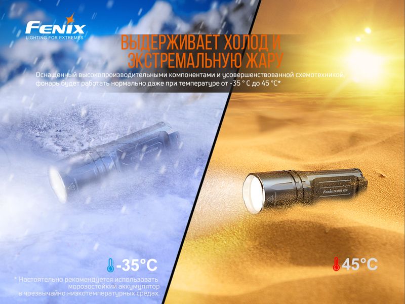 Фонарь ручной Fenix TK35UE V2.0 57292 фото