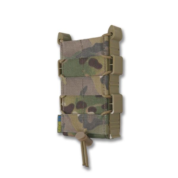 Жорсткий посилений тактичний підсумок Kiborg GU Single Mag Pouch Multicam 1995 фото