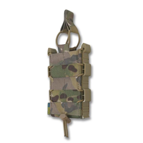 Жорсткий посилений тактичний підсумок Kiborg GU Single Mag Pouch Multicam 1995 фото