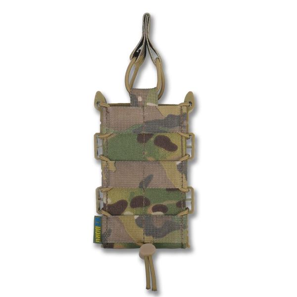 Жесткий усиленный тактический подсумок Kiborg GU Single Mag Pouch Multicam 1995 фото