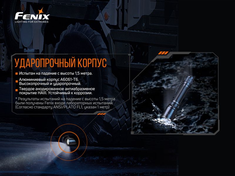 Фонарь ручной Fenix TK20R V2.0 58364 фото