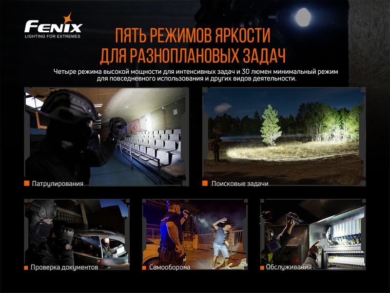 Фонарь ручной Fenix TK20R V2.0 58364 фото