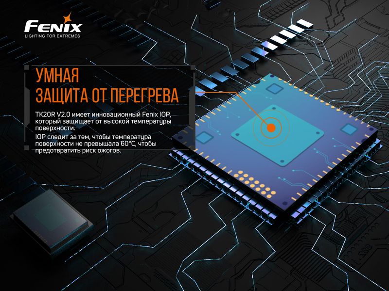 Фонарь ручной Fenix TK20R V2.0 58364 фото