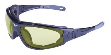 Окуляри фотохромні (захисні) Global Vision Shorty Photochromic (yellow) Anti-Fog, фотохромні жовті 1ШОРТ24-30 фото