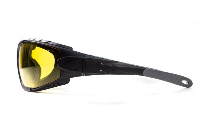 Очки защитные фотохромные Global Vision Shorty Photochromic (yellow) Anti-Fog, желтые фотохромные 1ШОРТ24-30 фото