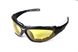 Очки защитные фотохромные Global Vision Shorty Photochromic (yellow) Anti-Fog, желтые фотохромные 1ШОРТ24-30 фото 5