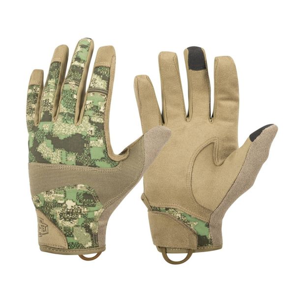 Перчатки тактические Helikon-Tex Range Tactical Gloves - PenCott WildWood/Coyote A, размер S 67312 фото