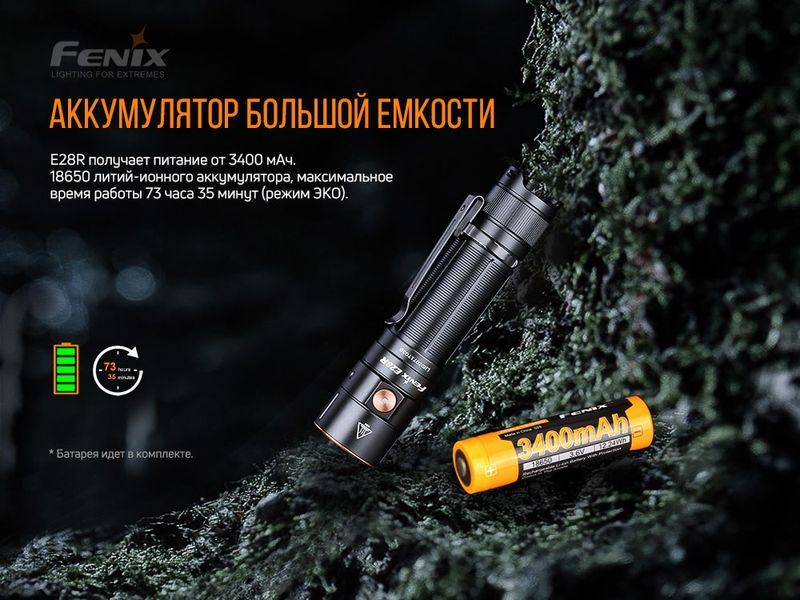 Фонарь ручной Fenix E28R 51074 фото