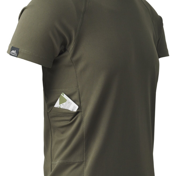 Термоактивна футболка Helikon-Tex Functional T-shirt - Quickly Dry - Olive Green, розмір S 67366 фото