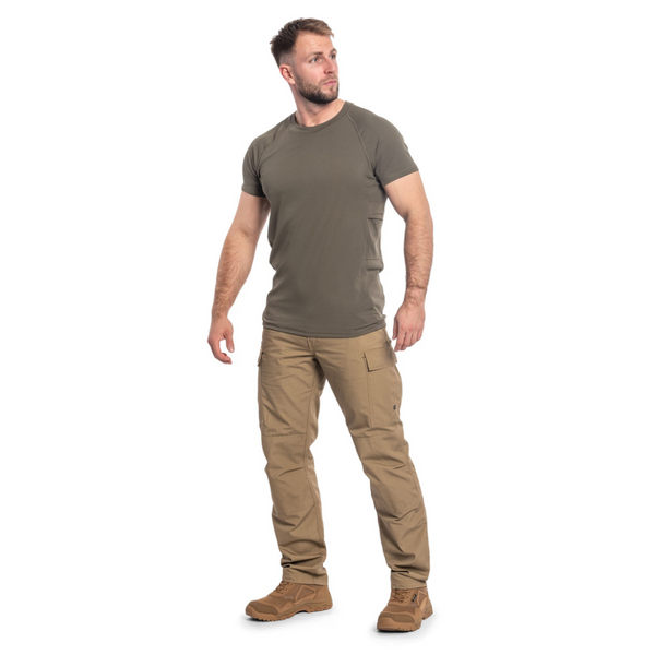 Термоактивна футболка Helikon-Tex Functional T-shirt - Quickly Dry - Olive Green, розмір S 67366 фото