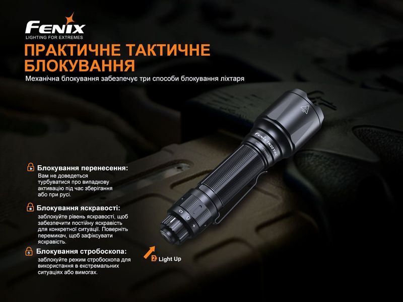 Фонарь ручной Fenix TK22TAC 58678 фото