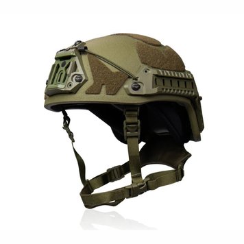 Шлем защитная каска FAST Sestan-Busch Helmet Olive 7002-M-(55-57 см) фото