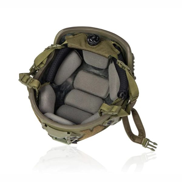 Шлем защитная каска FAST Sestan-Busch Helmet Olive 7002-M-(55-57 см) фото