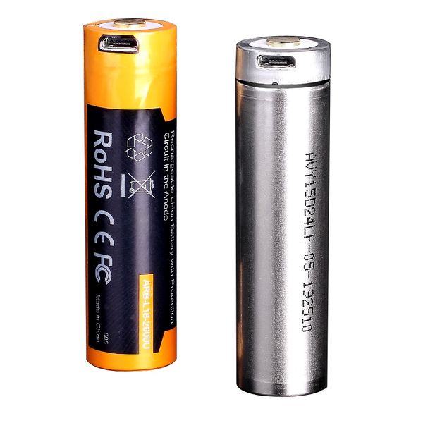 Акумулятор 18650 Fenix (3500 mAh) micro usb зарядка 45951 фото