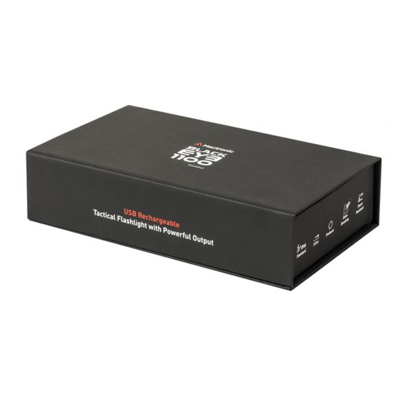 Ліхтар тактичний Mactronic Black Eye 1100 (1100 Lm) USB Rechargeable (THH0043) DAS301498 фото