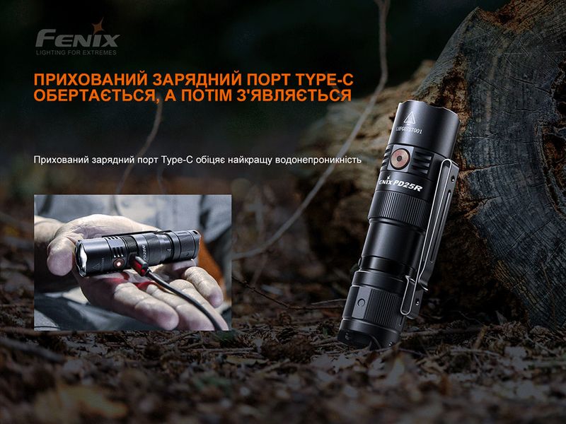 Ліхтар ручний Fenix PD25R 59255 фото