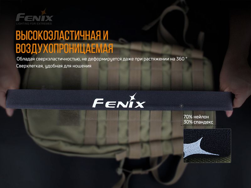 Повязка на голову Fenix AFH-10 голубая 46132 фото