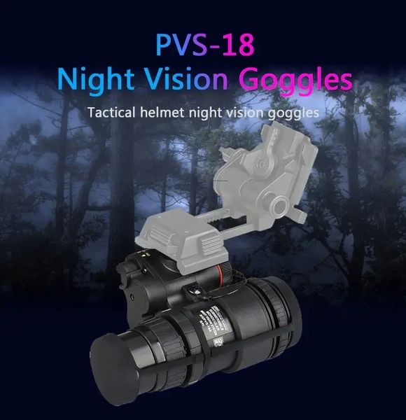 Прибор ночного видения PVS-18A1 Night Vision с креплением FMA L4G24 на шлем 2132346131 фото