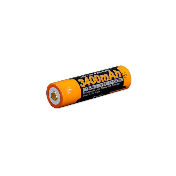 Аккумулятор 18650 Fenix (3400 mAh) micro usb зарядка 63320 фото