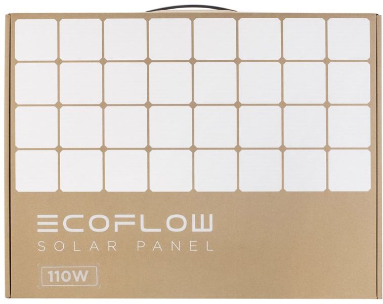 Сонячна панель EcoFlow 110W Solar Panel 690 фото