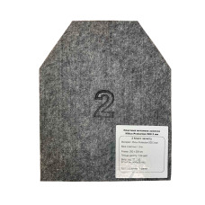 Бронеплиты Miilux Protection 500 3мм, 2-й класс защиты (комплект 2 шт)