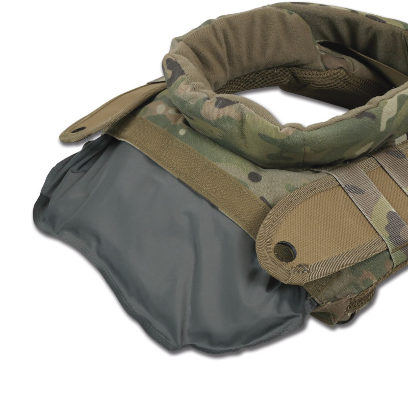 Защита шеи Kiborg (Мультикам, баллистический пакет 2 класс)