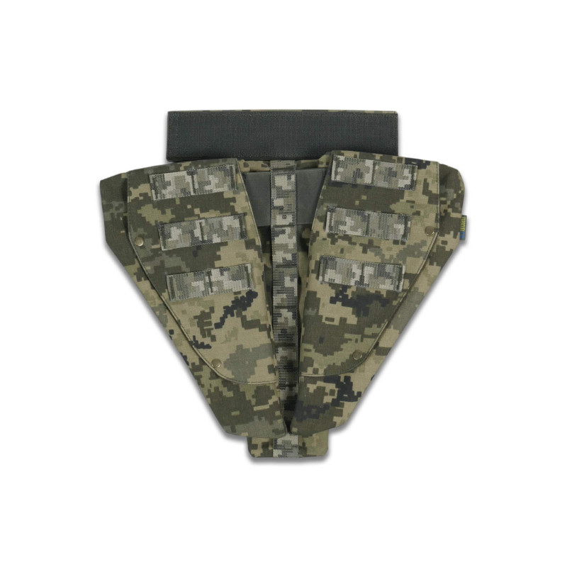 Потрійний захист паху Kiborg (Піксель, балістичний пакет 1 клас Militex)