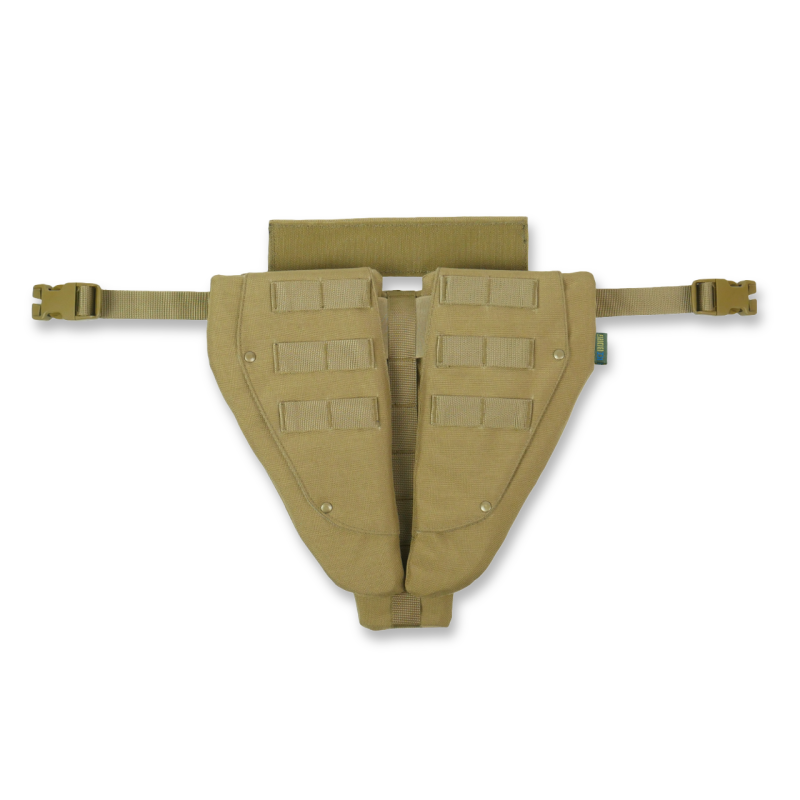 Потрійний захист паху Kiborg (Койот, балістичний пакет 1 клас Militex)